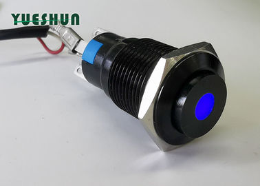 조명되는 16mm 점 유형 누름단추식 전쟁 스위치 LED, LED 걸쇠 누름단추식 전쟁 스위치